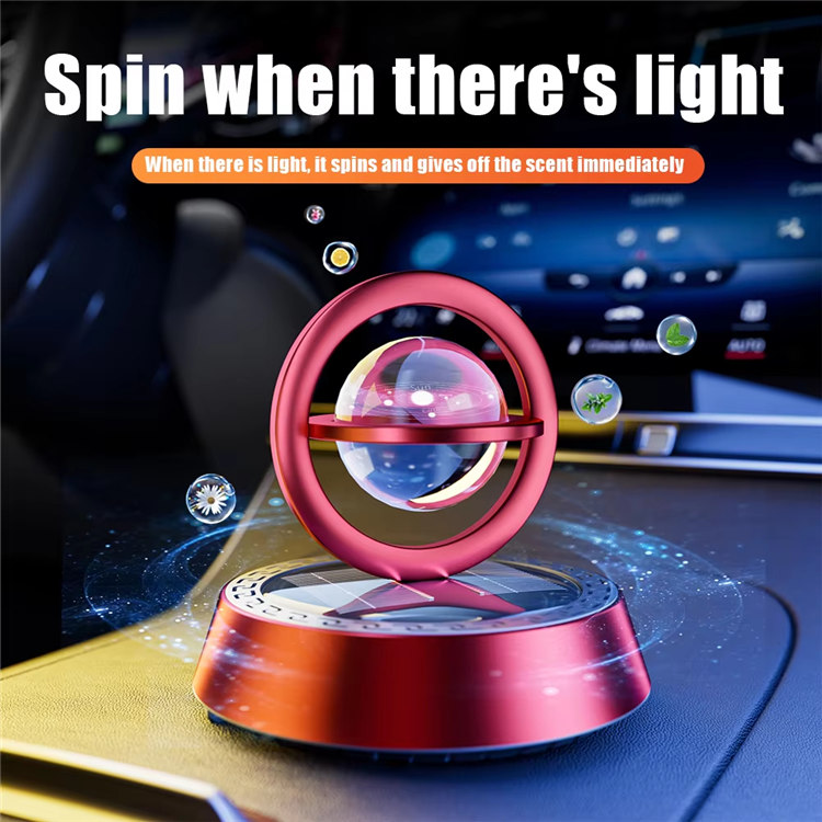 Solar Energy Rotate Car Perfume - C/LF249